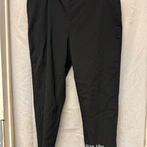 Men's Black Dress Pants - Classic Straight Fit